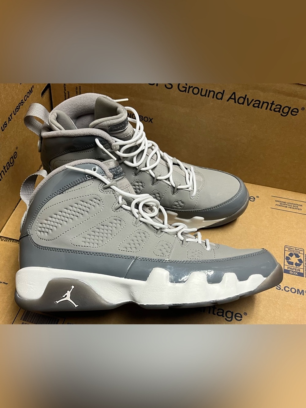 Air Jordan 9 Cool Grey  READ DESCRIPTION BELOW ⬇️ ⬇️( BEATER SPECIAL)